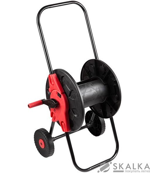 На фото Катушка Intertool на колесах для шланга 1/2" 60м PP steel, ABS (GE-3001)