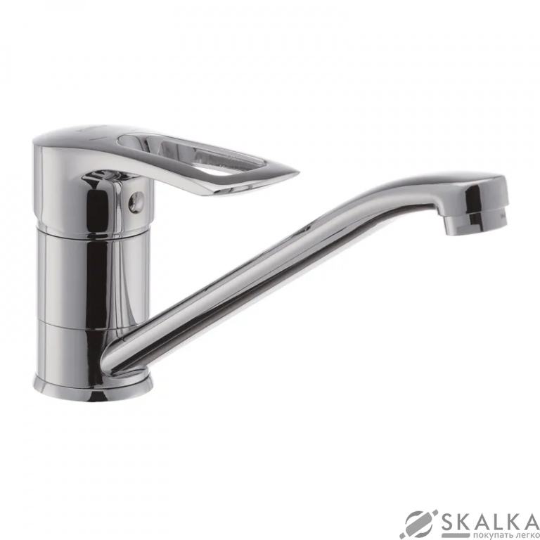 Кухонный смеситель Haiba Hansberg 004 хром (HB0184) На фото Кухонный смеситель Haiba Hansberg 004 хром (HB0184)