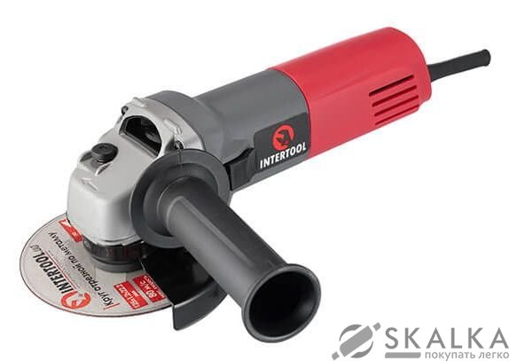 На фото Шлифмашина угловая Intertool 750Вт, 125мм (DT-0263)