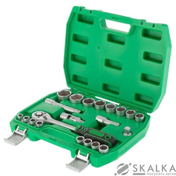 На фото Набор инструмента Intertool 21шт 1/2" (ET-6021SP)
