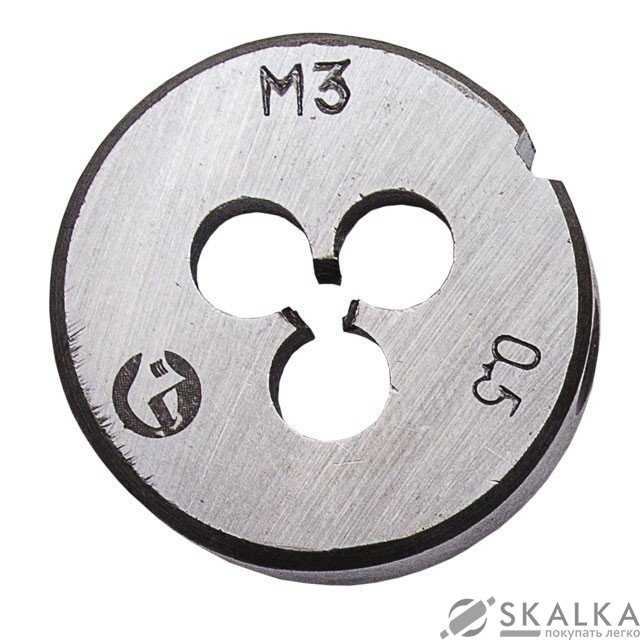 Плашка Intertool M 4x0,7мм (SD-8210) На фото Плашка Intertool M 4x0,7мм (SD-8210)