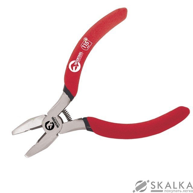 На фото Плоскогубцы Intertool с изолированными рукоятками 115мм (HT-0110)