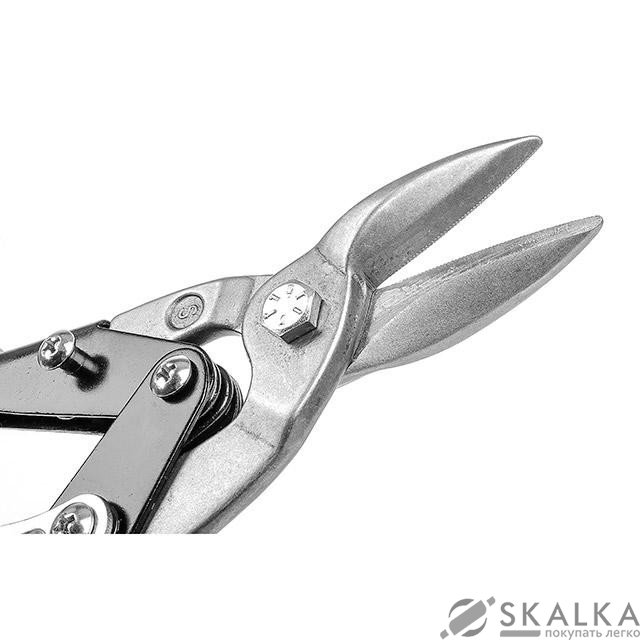 На фото Ножницы по металлу Intertool 250мм прямые CrV (HT-0180)