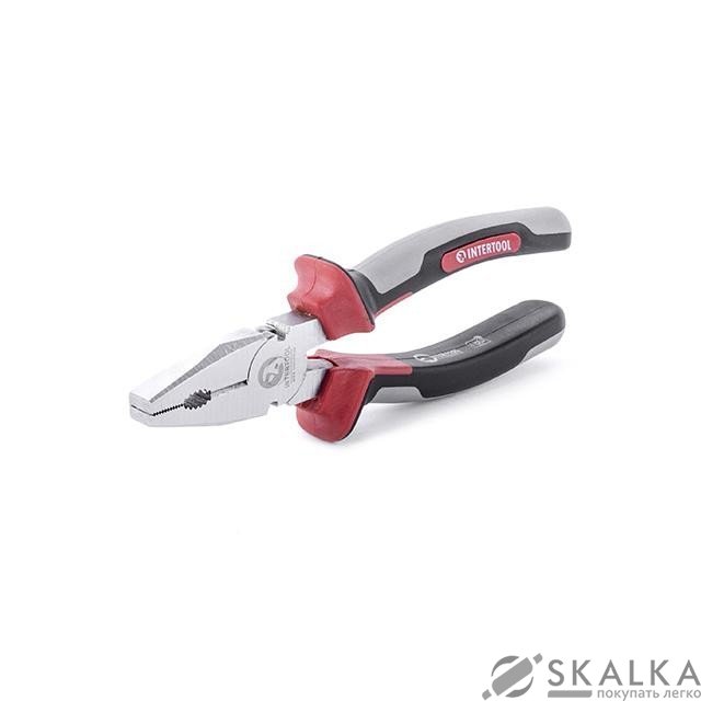 На фото Плоскогубцы Intertool 180мм CrV с изолированными рукоятками PROF (NT-0212)