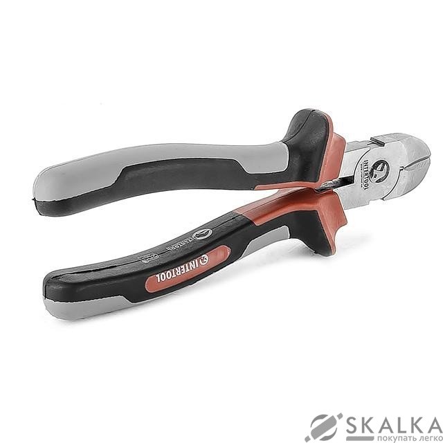 На фото Бокорезы Intertool 200мм CrV с изолированными рукоятками PROF (NT-0217)