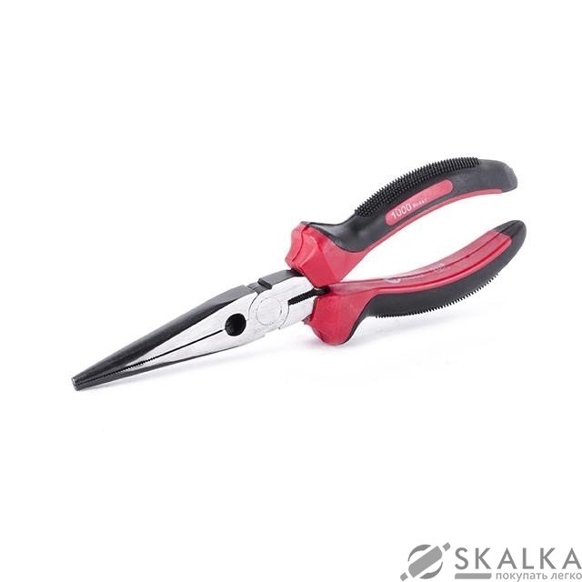 Щипцы Intertool удлиненные прямые 200мм CrV с изолированными рукоятками PROF (NT-0221) На фото Щипцы Intertool удлиненные прямые 200мм CrV с изолированными рукоятками PROF (NT-0221)