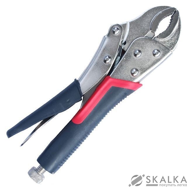 Клещи зажимные Intertool универсальные 255мм, CrV (UT-5203) На фото Клещи зажимные Intertool универсальные 255мм, CrV (UT-5203)