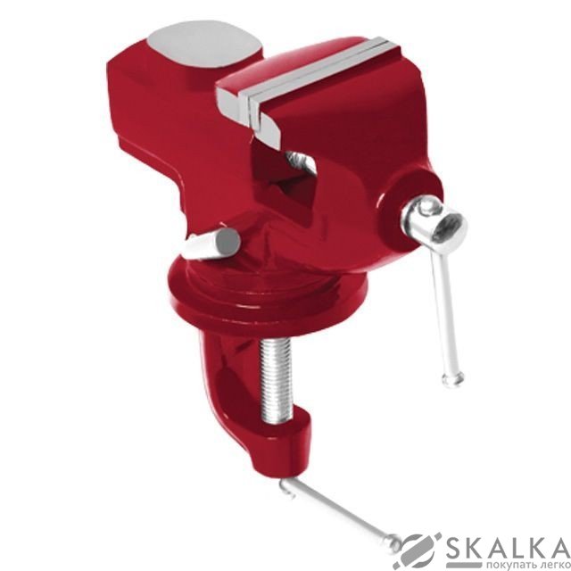 На фото Тиски слесарные поворотные Intertool 60мм (HT-0054)