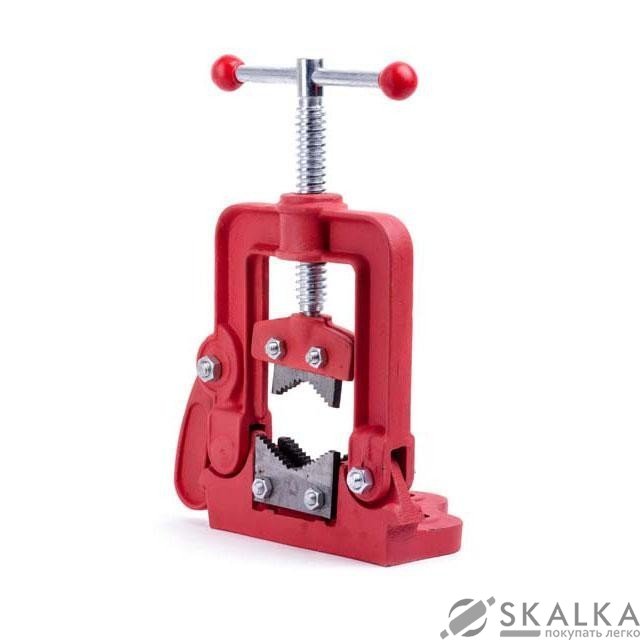 На фото Тиски слесарные трубные Intertool 10-85мм (HT-0059)