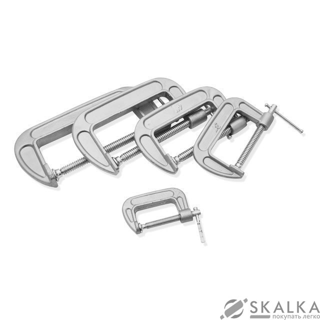 На фото Струбцина Intertool тип "G" 6",150мм (HT-6018)