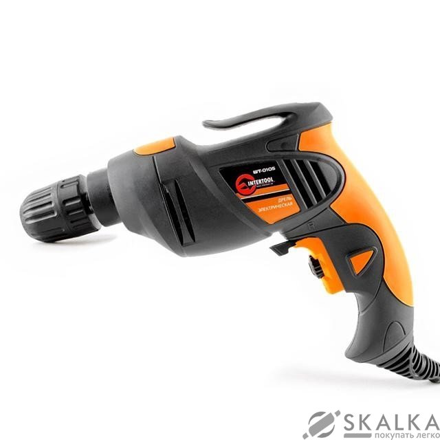 На фото Дрель Intertool 500 Вт, 1.0-10мм (WT-0105)