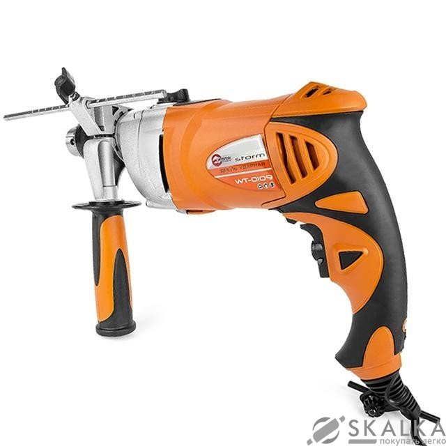 На фото Дрель ударная Intertool 1010Вт, 1.5-13мм (WT-0109)
