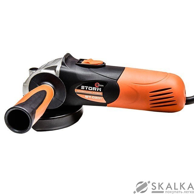 На фото Шлифмашина угловая Intertool STORM, 500Вт, 115мм (WT-0201)
