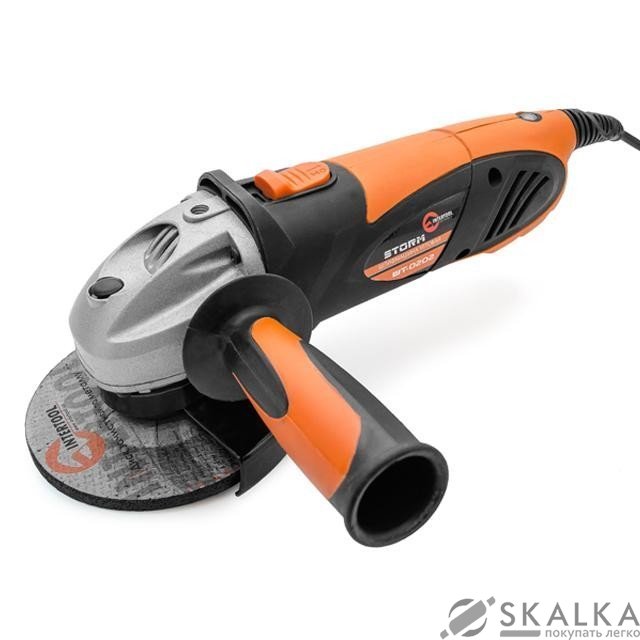 На фото Шлифмашина угловая Intertool STORM 900Вт, 125мм (WT-0202)