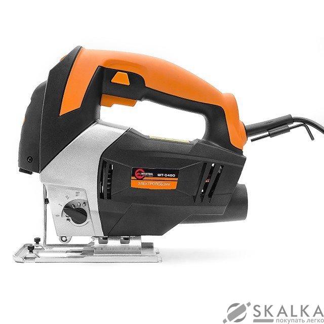 На фото Электролобзик Intertool STORM, 800Вт (WT-0480)