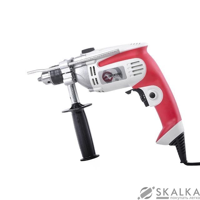 Дрель ударная Intertool 650Вт, 1.5-13мм (DT-0115) На фото Дрель ударная Intertool 650Вт, 1.5-13мм (DT-0115)