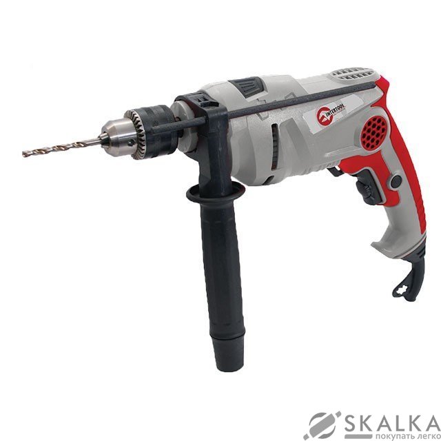 На фото Дрель ударная Intertool 810Вт, 1.5-13мм (DT-0118)
