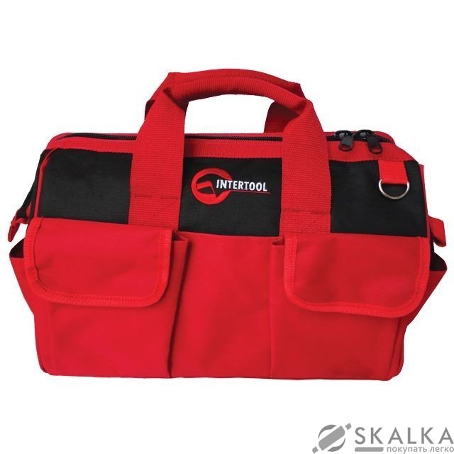 Сумка инструментальная Intertool 16 карманов 405*230*300мм (BX-9005) На фото Сумка инструментальная Intertool 16 карманов 405*230*300мм (BX-9005)