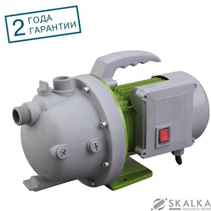 На фото Насос центробежный самовсасывающий Насосы+Оборудование Garden (1043)