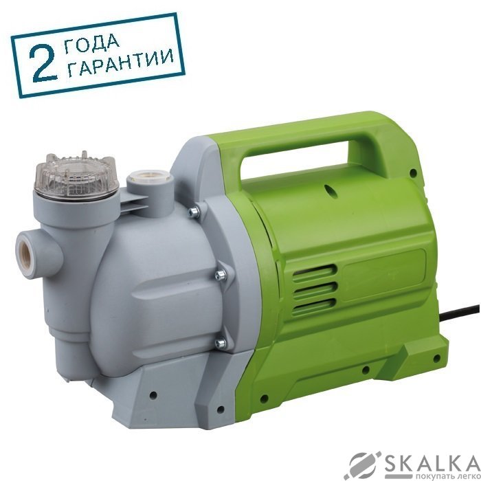 На фото Насос центробежный самовсасывающий Насосы+Оборудование Garden (1039)