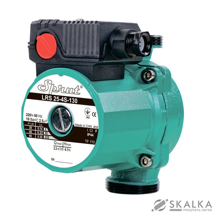 На фото Насос циркуляционный Sprut LRS 25-4S-130 (0187)