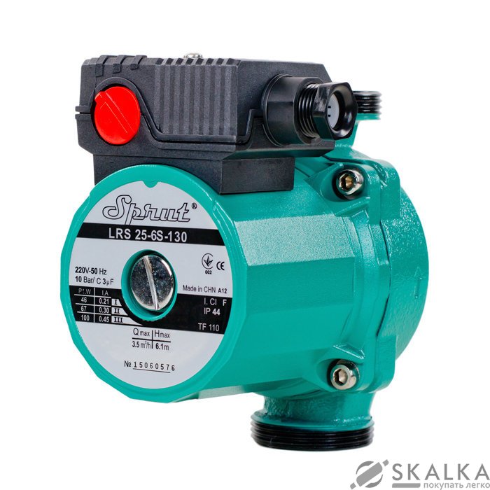 На фото Насос циркуляционный Sprut LRS 25-6S-130 (0190)