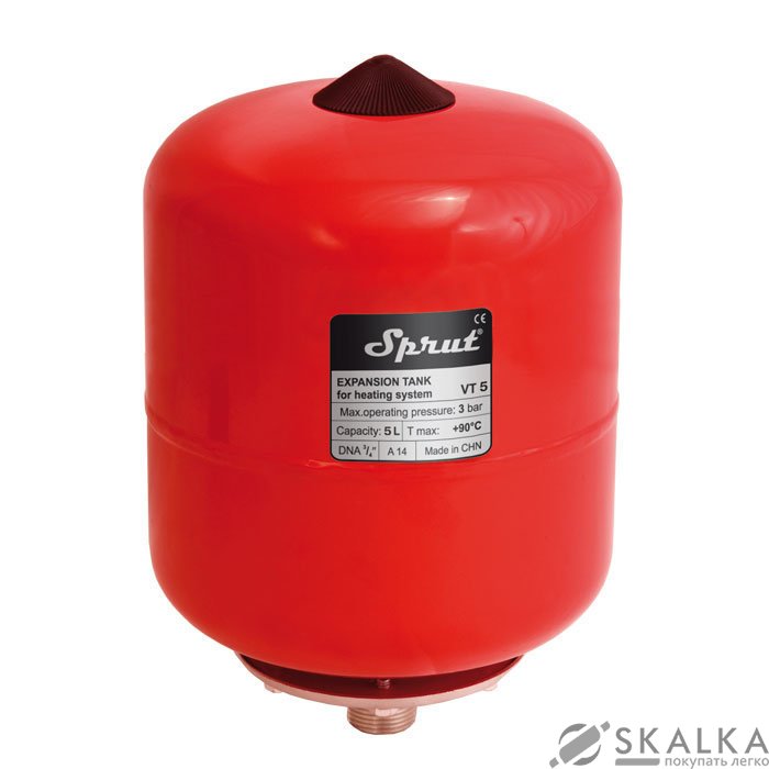 Расширительный бак Sprut VT 5 (0377) На фото Расширительный бак Sprut VT 5 (0377)