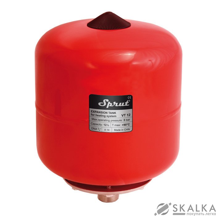Расширительный бак Sprut VT 12 (0379) На фото Расширительный бак Sprut VT 12 (0379)
