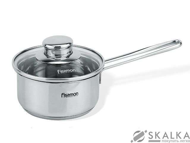 Ковш Bambino 0.6 л со стеклянной крышкой (SS-5270.12) На фото Ковш Bambino 0.6 л со стеклянной крышкой (SS-5270.12)