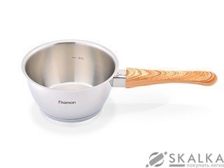 Ковш Nuovo 16x8.5 см/1.2 л без крышки (SS-5149.16) На фото Ковш Nuovo 16x8.5 см/1.2 л без крышки (SS-5149.16)