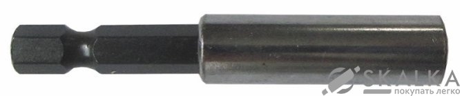 На фото Адаптер магнитный Sigma для бит ¼" 5шт CrV (блистер) (4012511)