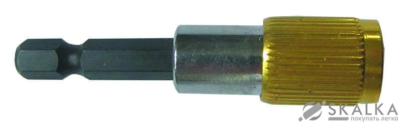 На фото Адаптер магнитный Sigma с держателем для бит ¼" 60мм (4012521)