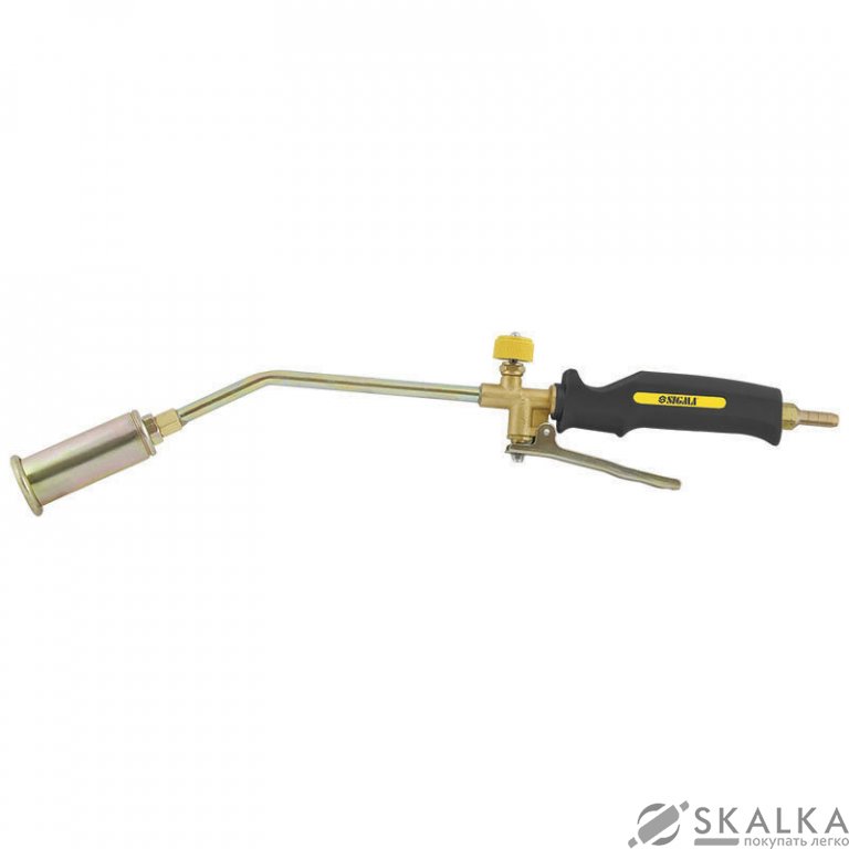 Горелка пропан Sigma Ø76 с клапаном (2902151) На фото Горелка пропан Sigma Ø76 с клапаном (2902151)