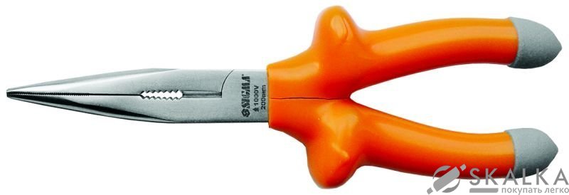 На фото Длинногубцы прямые Sigma 160мм диэлектрические 1000В (4364161)