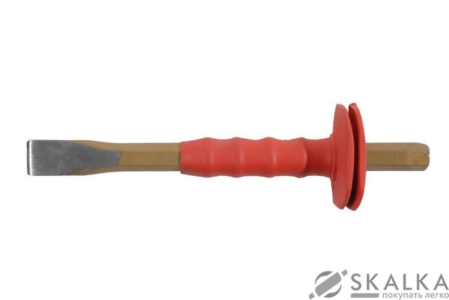 На фото Зубило Sigma с ограничителем 250х16х23мм (4325121)