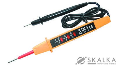 На фото Индикатор напряжения двухполюсный Sigma 110-220-380В 750мм (4008611)