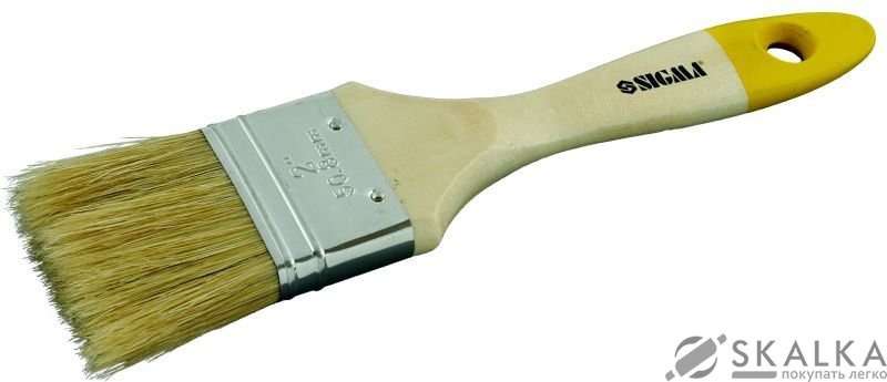 На фото Кисть флейцевая Sigma профи 1 (8301721)