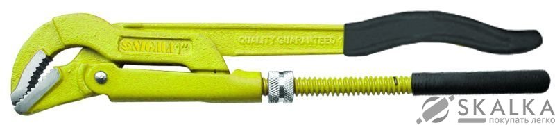 На фото Ключ трубный 45° Sigma 2" CrV (4102331)