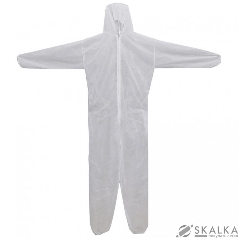 На фото Комбинезон малярный Grad эконом XL белый (9452715)