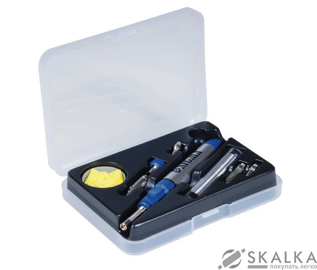 На фото Микрогорелка газовая Sigma 200-400°С и аксессуары 7шт (2901031)