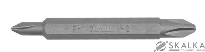 На фото Набор бит Sigma Ph1-Ph2x65мм ¼" 10шт S2 Chrome (лента) (4011151)
