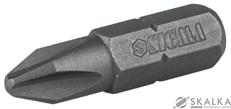 На фото Набор бит Sigma Ph2x25мм ¼" 100шт S2 (банка) (4010221)