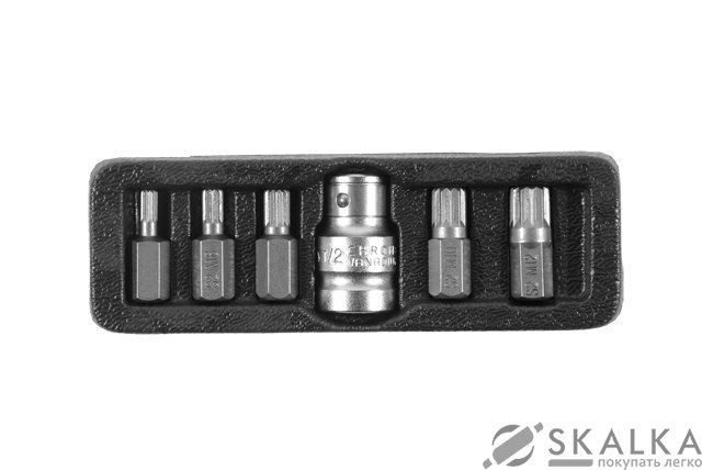 На фото Набор бит SPLINE Ultra ½" 6шт S2 Ultra (пласт кейс) (4013402)