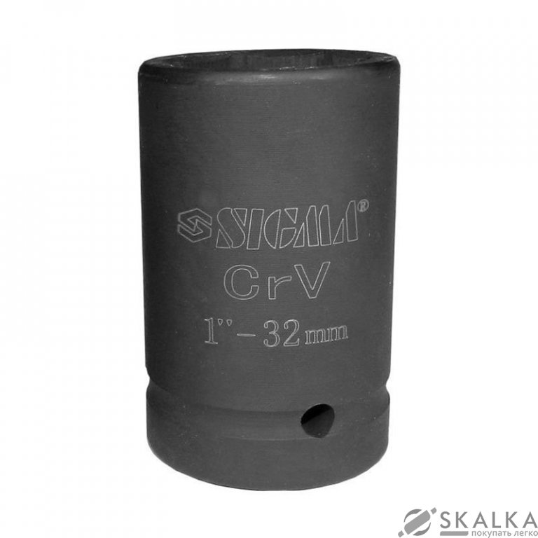 На фото Головка ударная Sigma 1" 32мм (6090321)