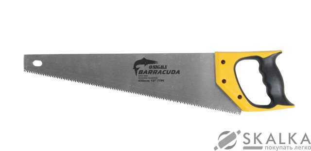 На фото Ножовка по дереву Sigma 500мм BARRACUDA (4401041)