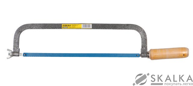 На фото Ножовка по металлу Sigma с деревянной ручкой (4402111)