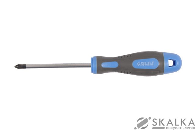 На фото Отвертка крестовая Sigma PH2x38мм СrV MEGA (4007591)
