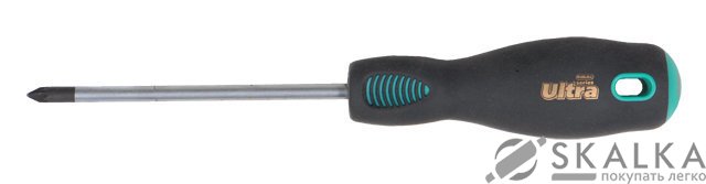На фото Отвертка крестовая Ultra PZ2x100мм СrМо (4005562)