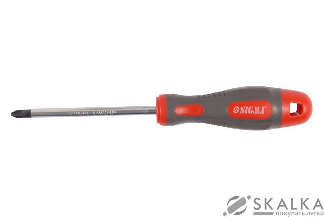 На фото Отвертка крестовая Sigma PZ3x150мм СrV MEGA (4007621)