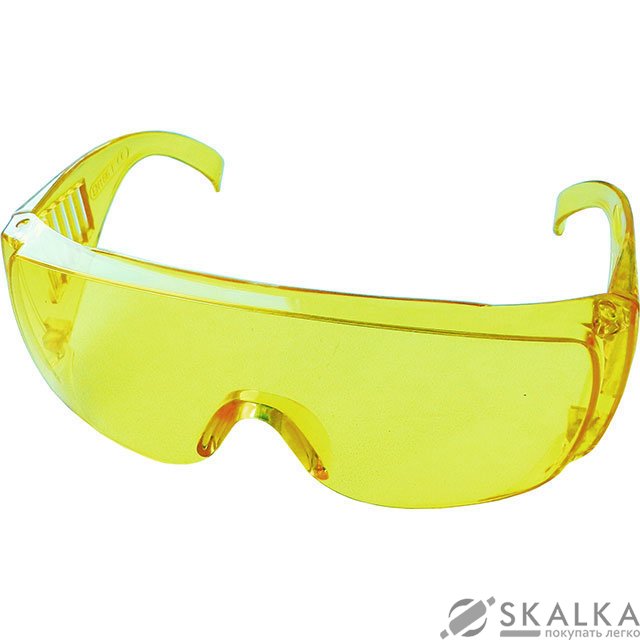 На фото Очки защитные Sigma Master янтарь (9410211)